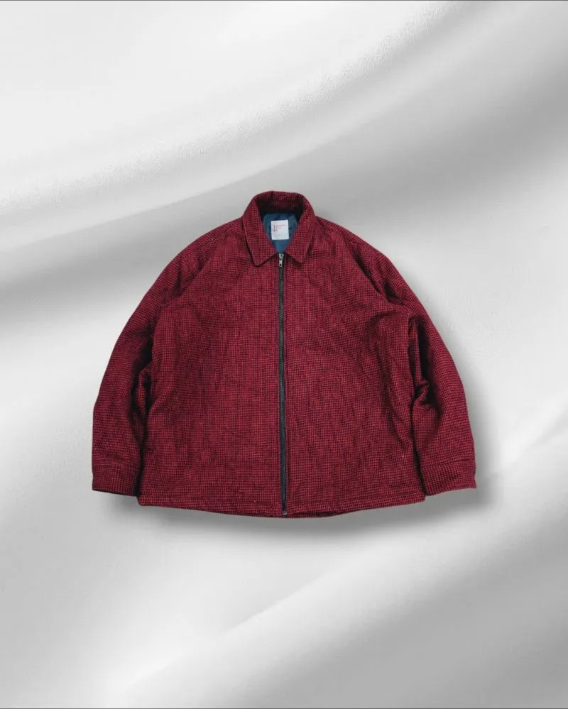 8seconds Vintage Streetwear Track jacket Pria burgundy red photo 1