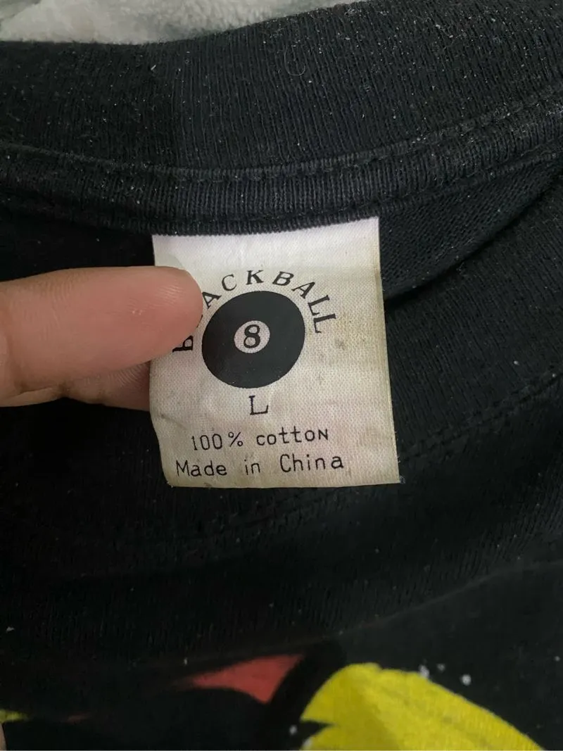 Vintage T-shirt Pria black photo 1