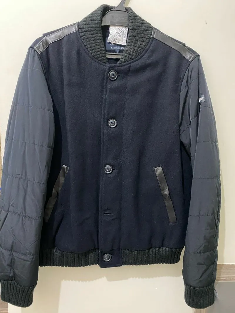 Armani	 Casual Bomber jacket Pria navy blue photo 1