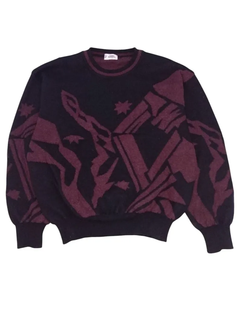Japanese brand Vintage Sweater Pria black photo 1