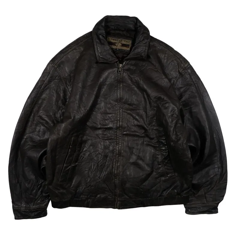 Vintage Casual Leather jacket Pria brown photo 1