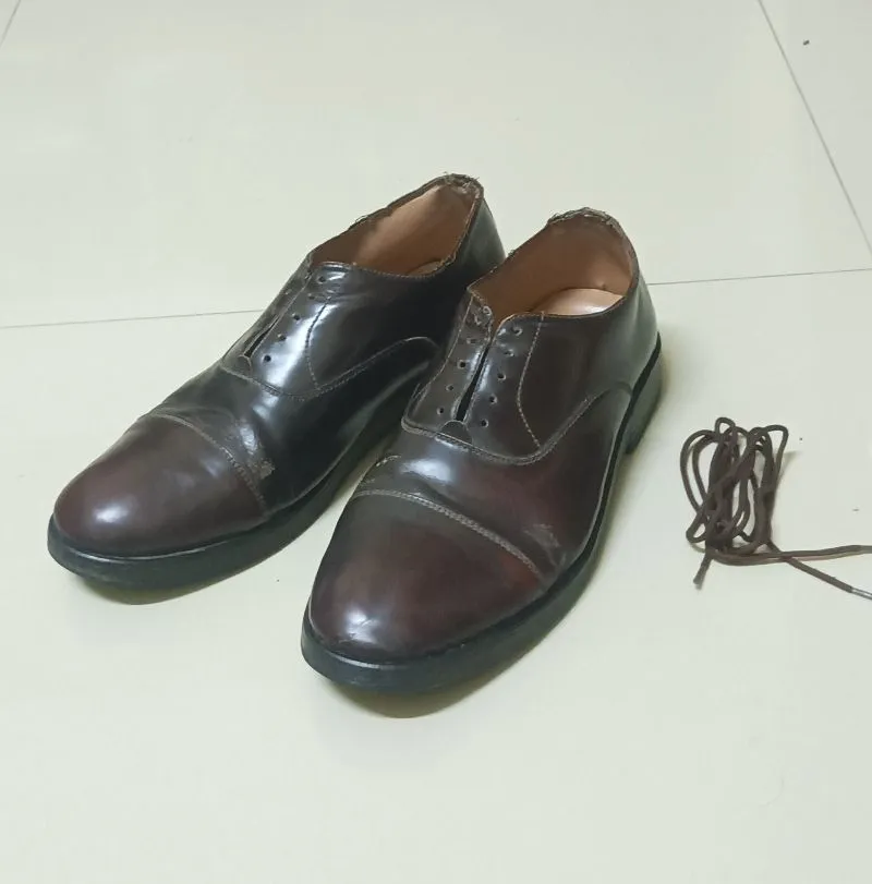 Guten Inc Luxury Casual Casual shoe Pria burgundy tan photo 1