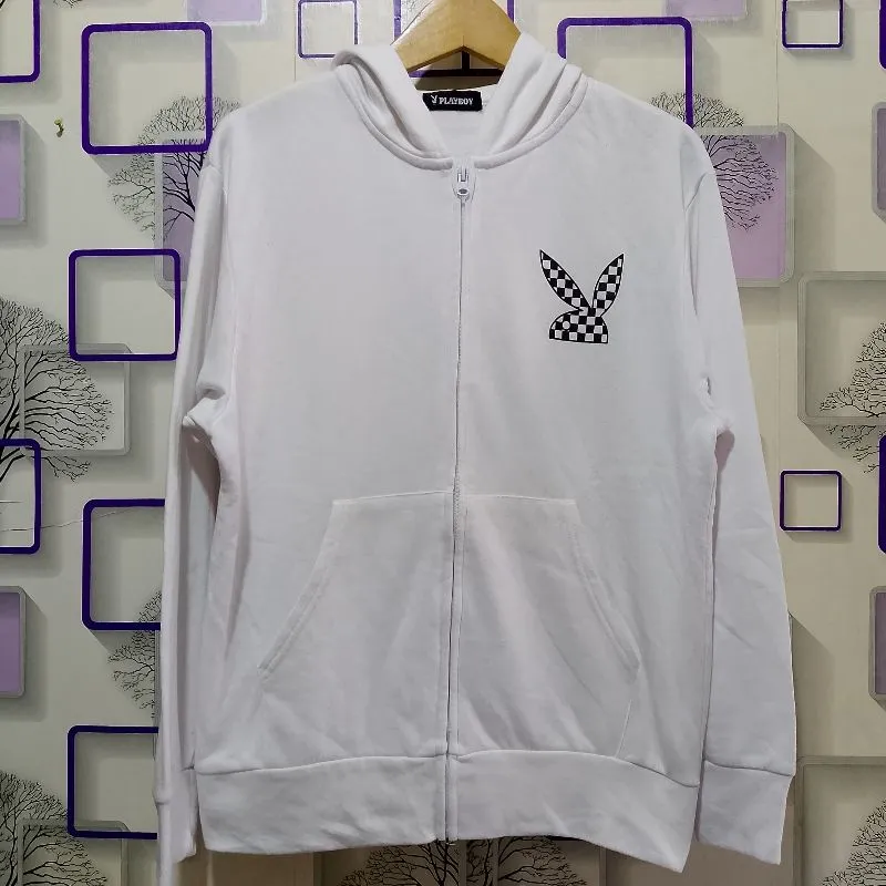 Playboy Casual Hoody Pria white photo 1