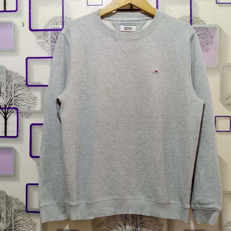 Tommy Hilfiger Casual Sweatshirt Pria gray photo 1