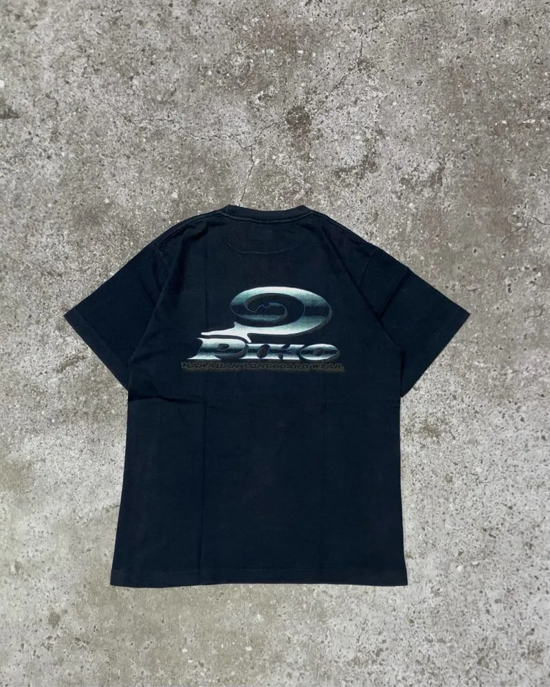 Piko Sports Streetwear Y2K T-shirt Pria black photo 1