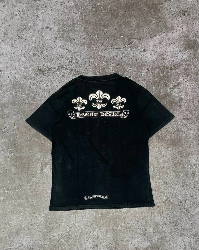Chrome Hearts Streetwear Y2K T-shirt Pria black photo 1