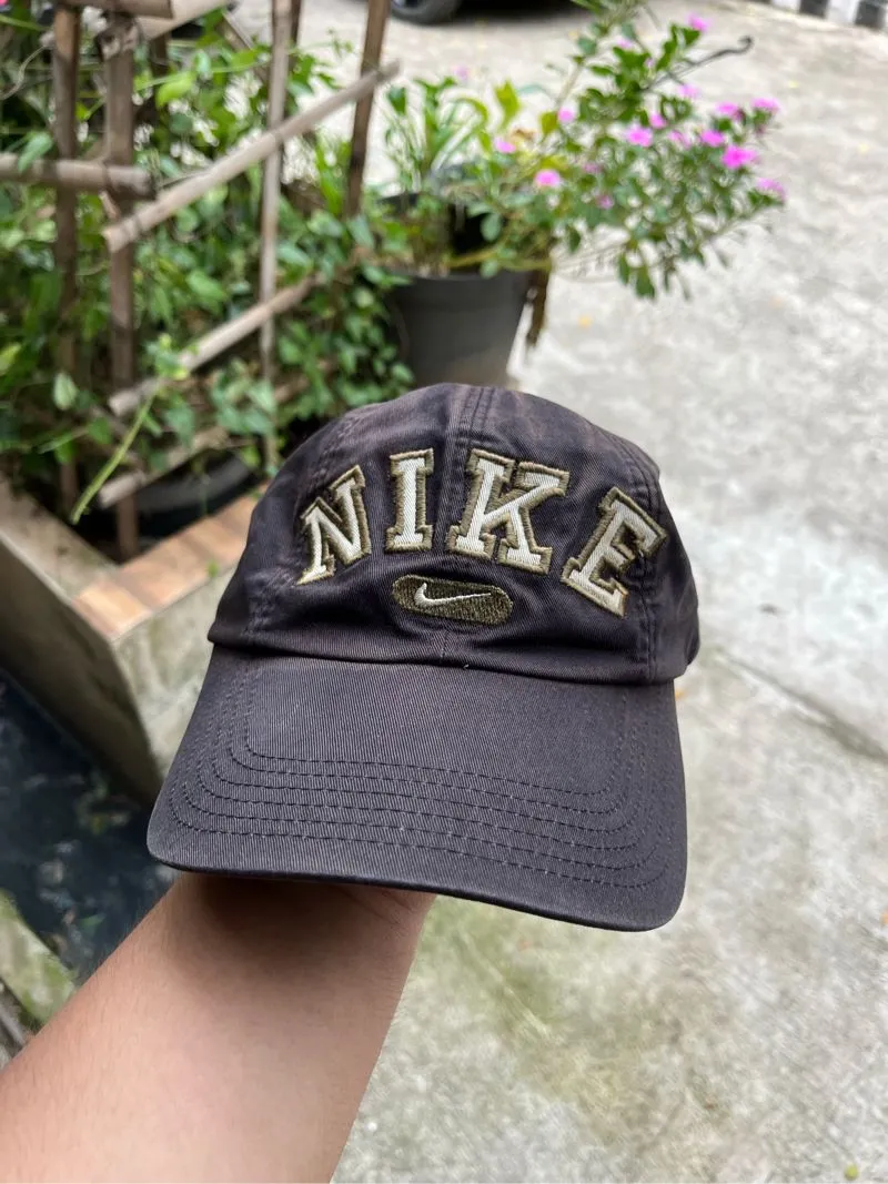 Nike Vintage Casual Hat Pria black photo 1