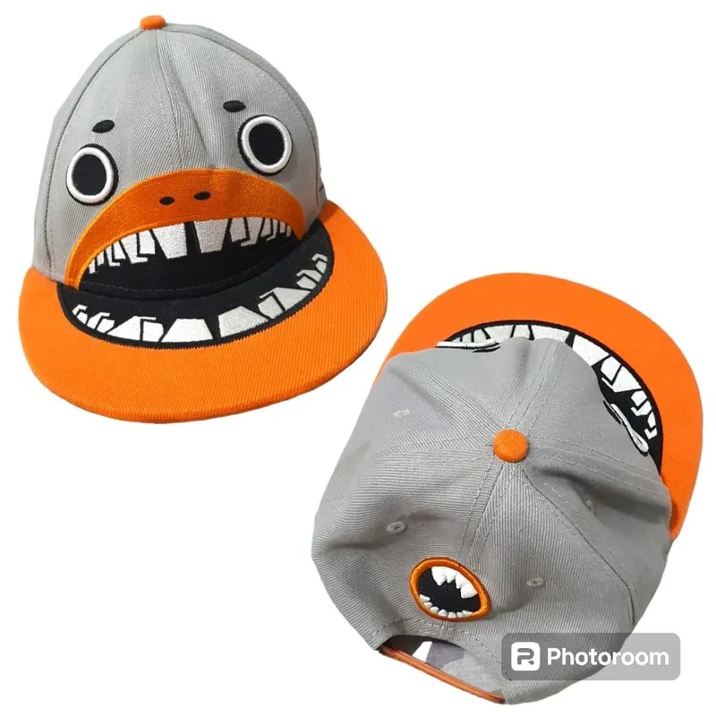Casual Hat Wanita orange gray photo 1