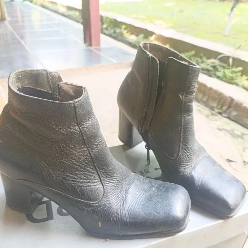 Vintage Ankle boots Wanita black photo 1