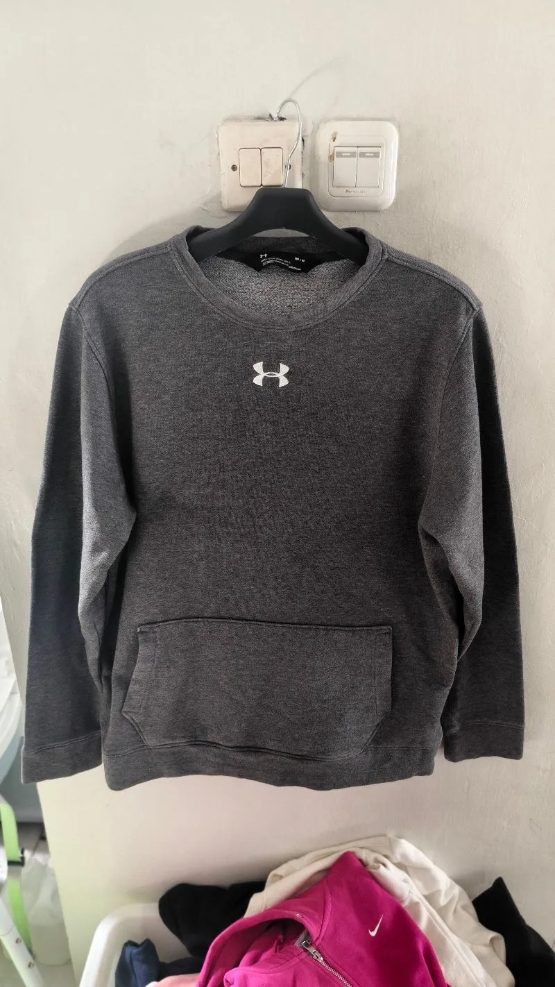 Under Armour Casual Sweatshirt Pria gray photo 1