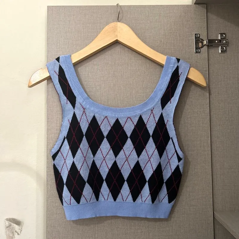 Casual Vest Wanita black blue photo 1