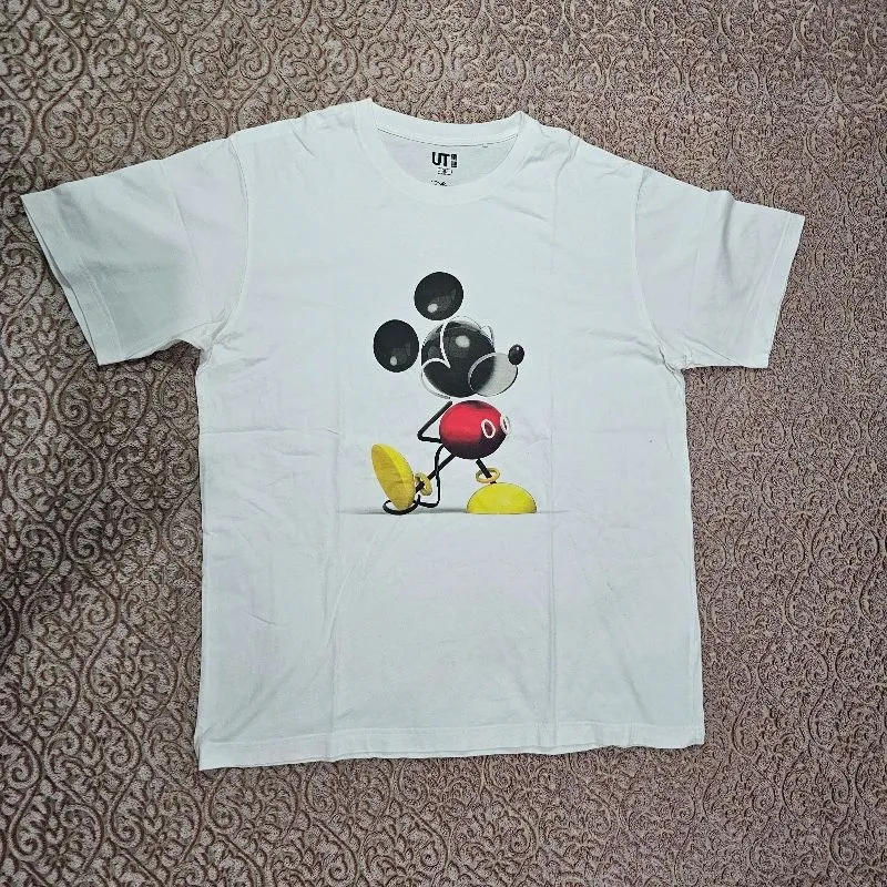 Uniqlo Casual T-shirt Wanita white photo 1