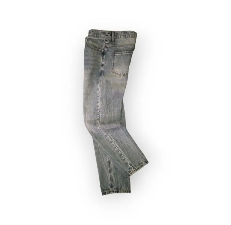 Y2K Casual Jeans Pria navy blue photo 1
