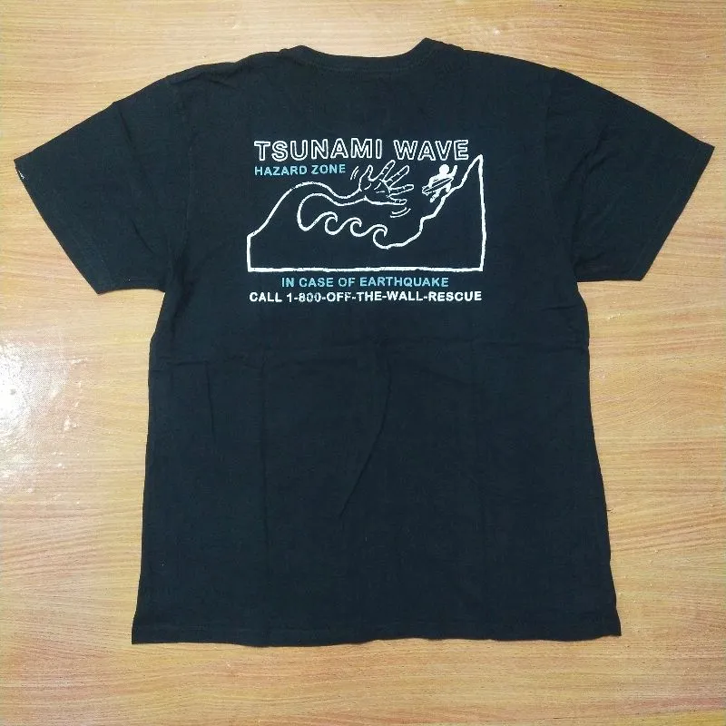 VANS Skater Casual T-shirt Pria black photo 1