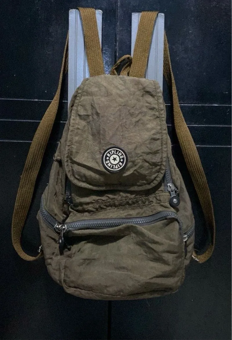 Kipling Casual Backpack Wanita brown photo 1