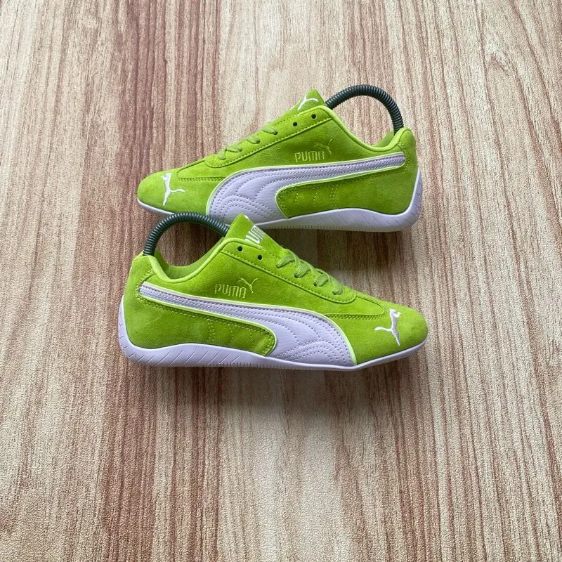 Puma Casual Sneakers Wanita white green photo 1
