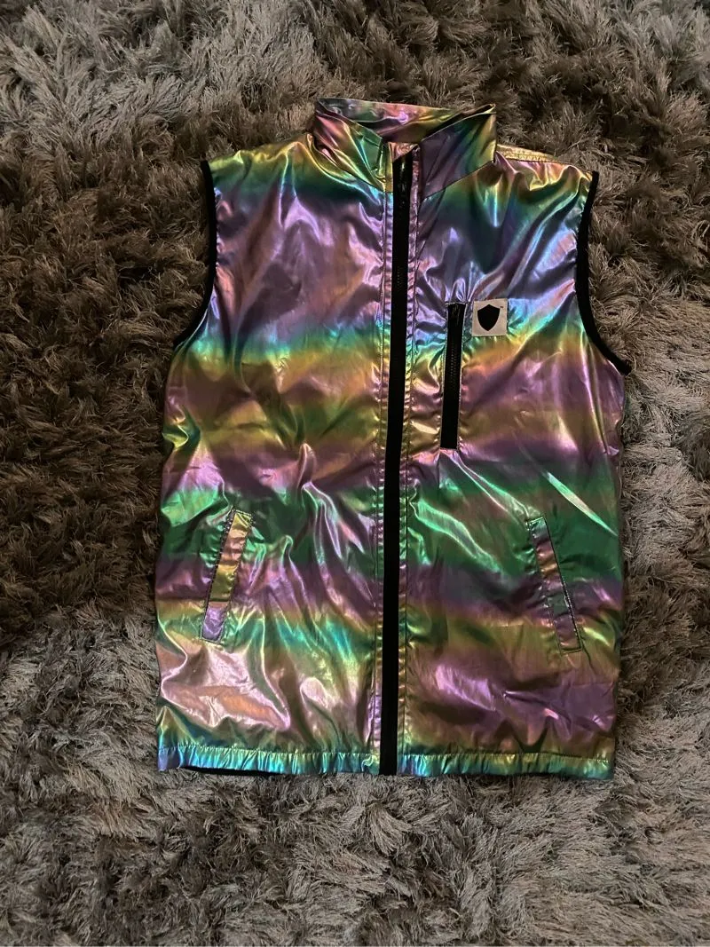 Streetwear Y2K Vest Pria multicolor photo 1