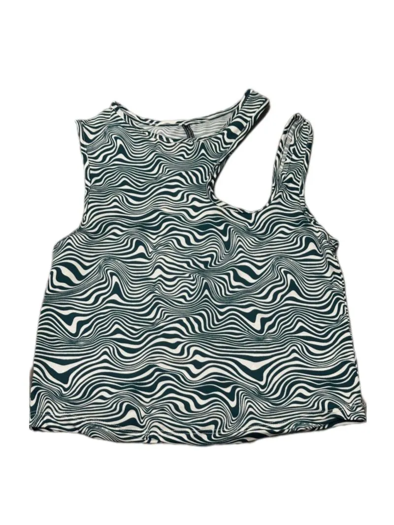 COLORBOX Casual Cami top Wanita white green photo 1