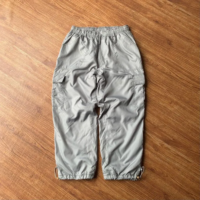 Streetwear Gorpcore Tracksuit Pria gray photo 1