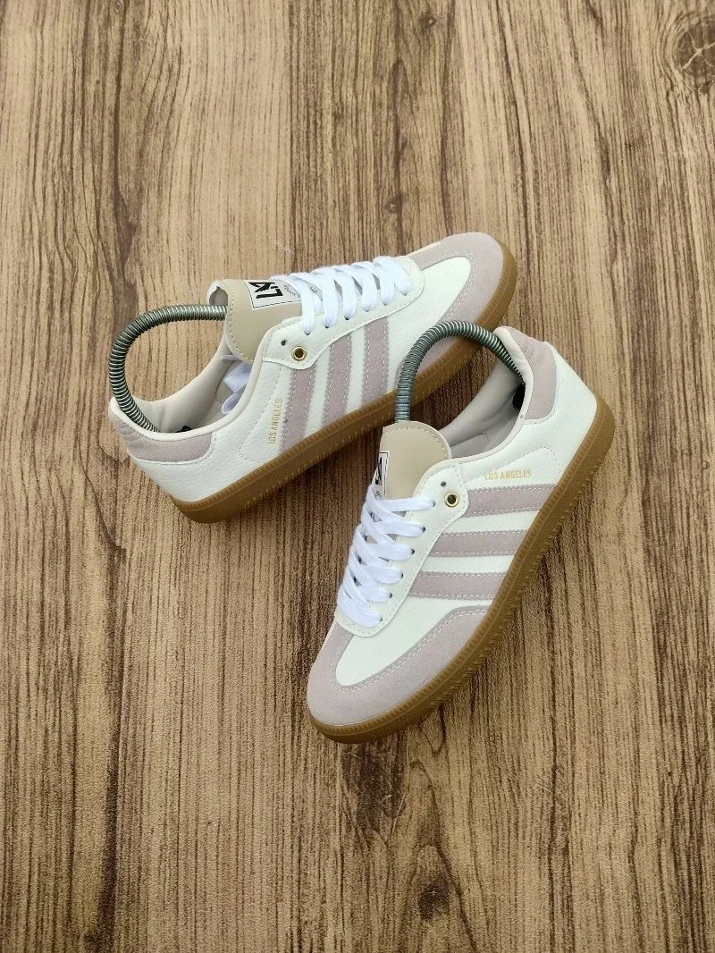 Adidas Casual Sneakers Wanita white tan photo 1