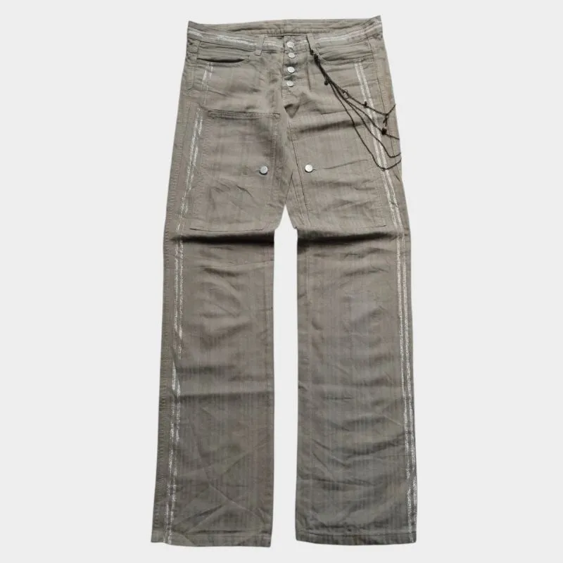 Ozone Community Vintage Y2K Casual pants Pria cream photo 1