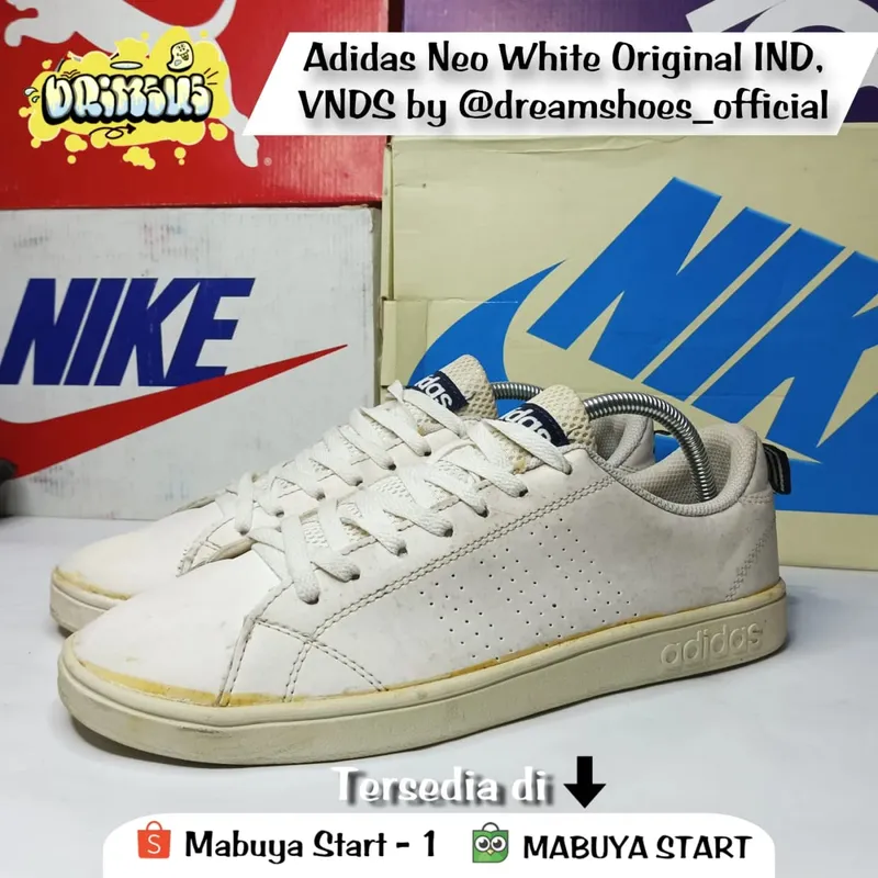 Adidas Skater Casual Sneakers Pria white photo 1