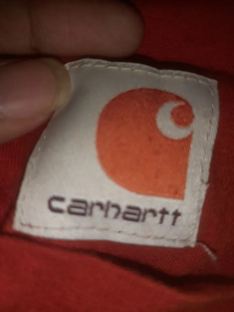Carhartt Streetwear Casual T-shirt Pria red photo 1