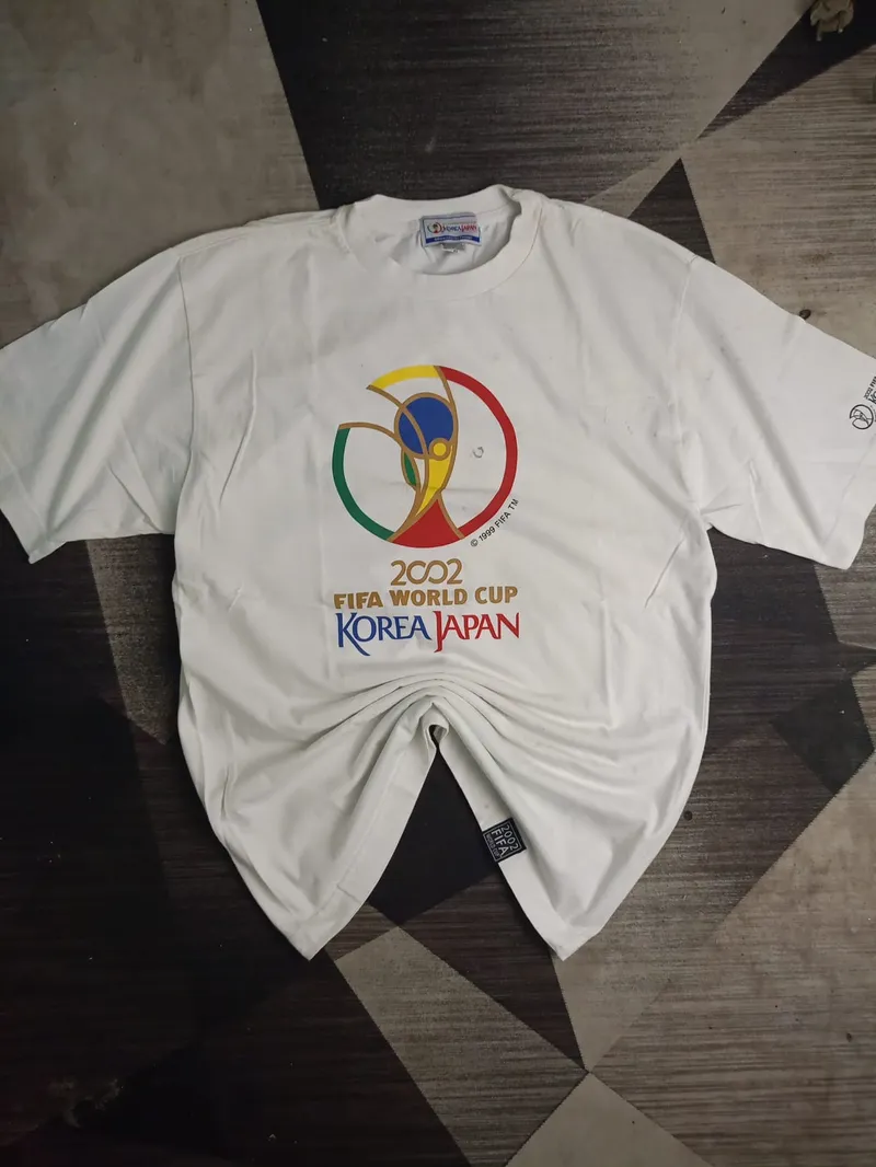 Adidas Vintage Y2K T-shirt Pria white photo 1