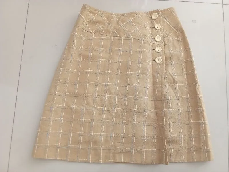 Sportswear Casual Mini skirt Wanita tan photo 1
