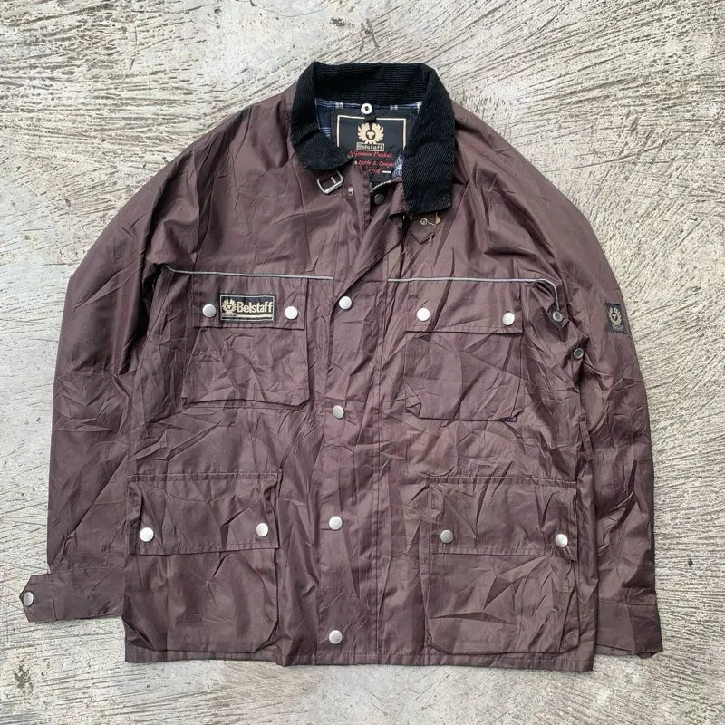 Barbour Vintage Streetwear Parka Pria brown photo 1