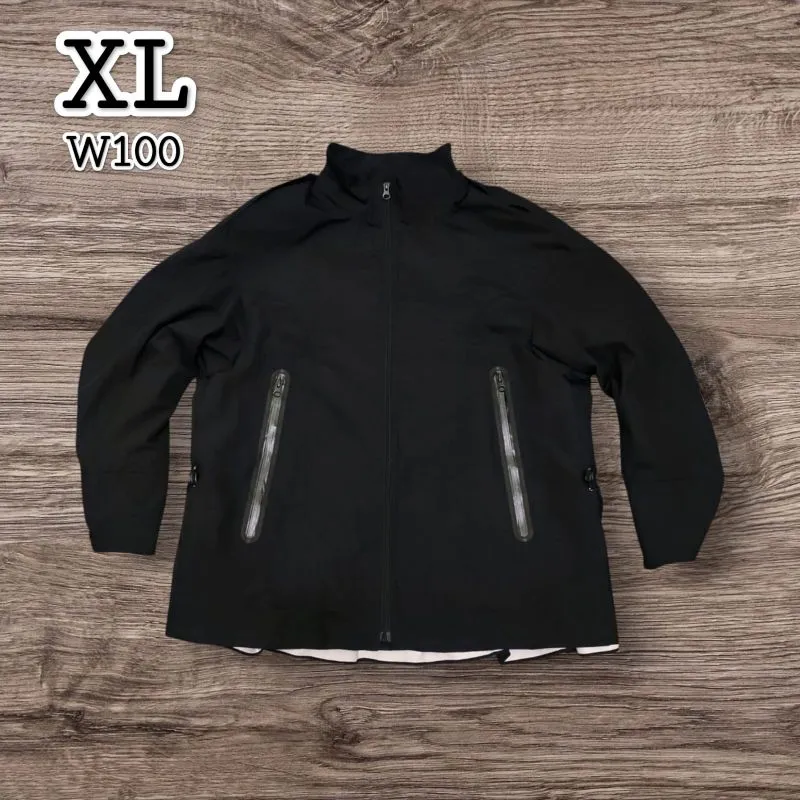 Casual Windbreaker Wanita black photo 1