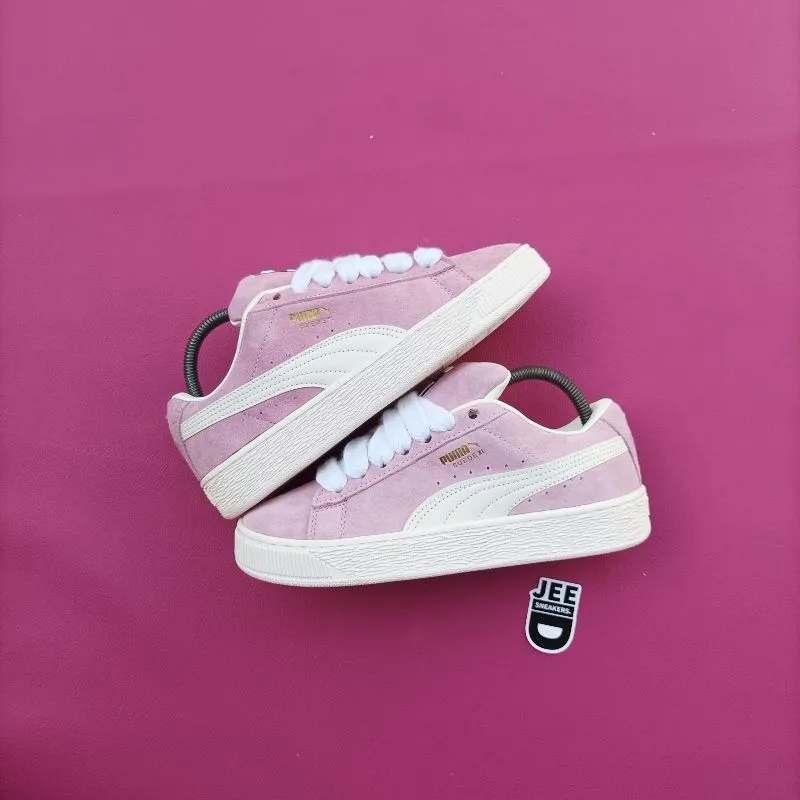 Puma Streetwear Casual Sneakers Wanita white pink photo 1