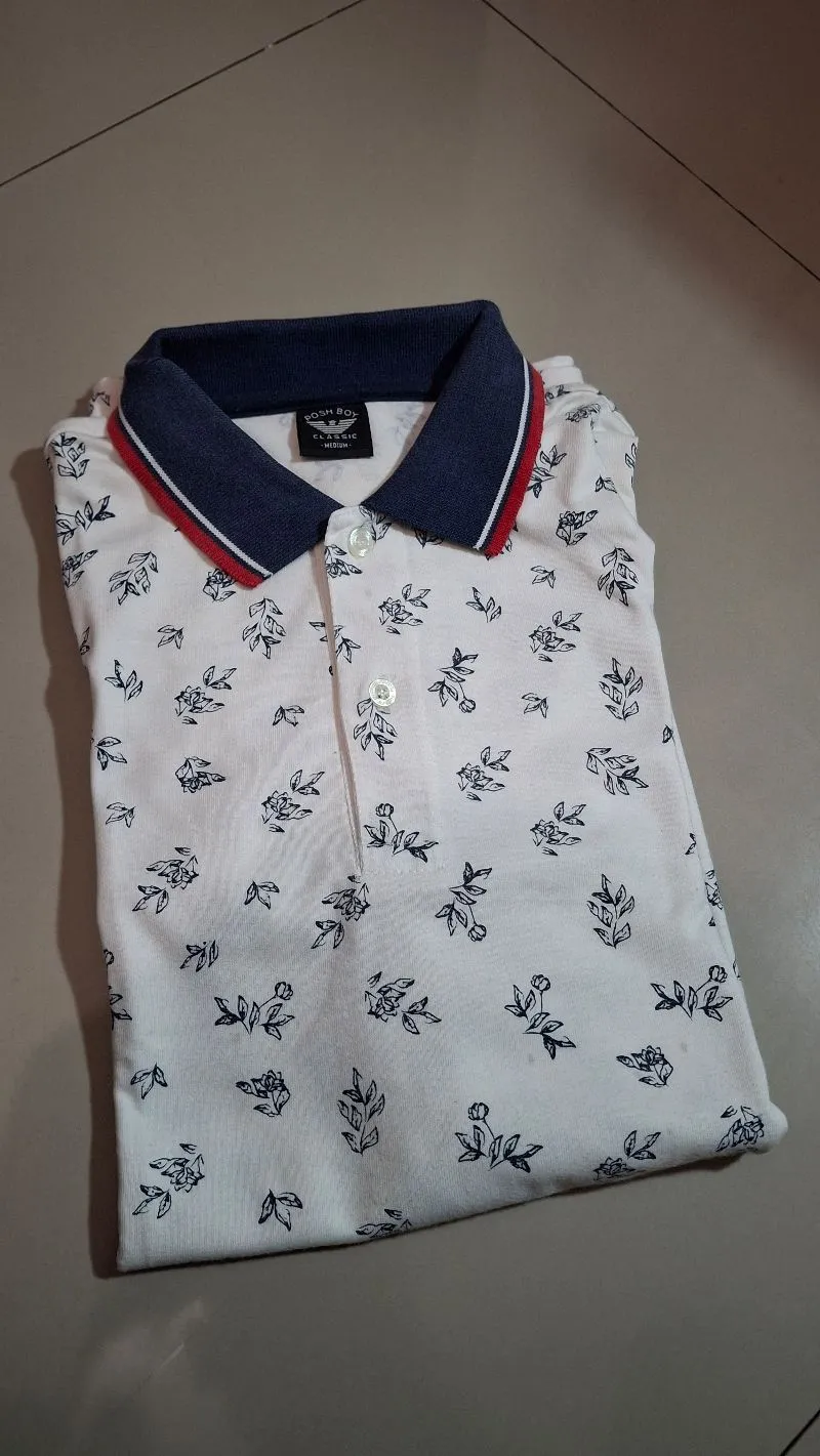 Poshboy Minimalist T-shirt Pria white photo 1