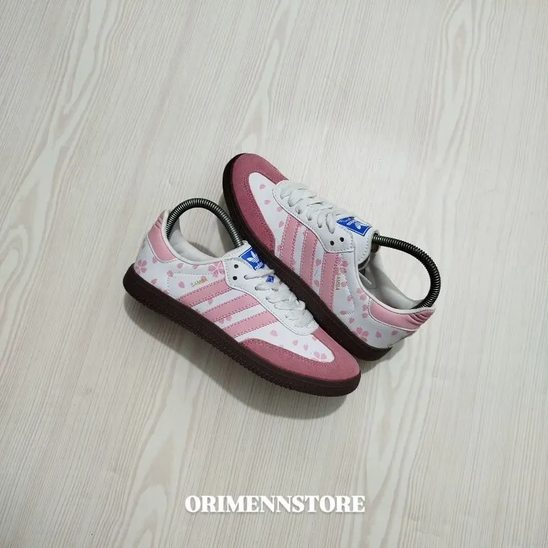 Adidas Casual Sneakers Wanita white pink photo 1