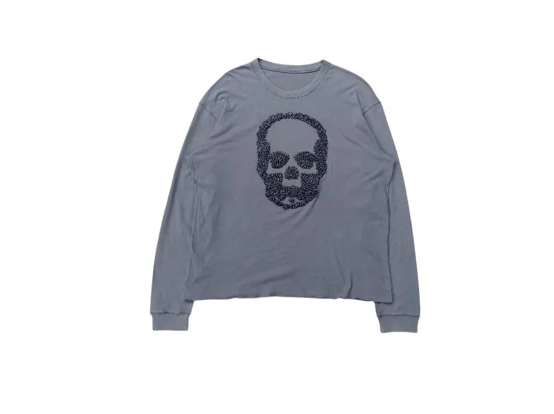 Lucien Pellat-Finet Vintage Avant Garde T-shirt Pria gray photo 1