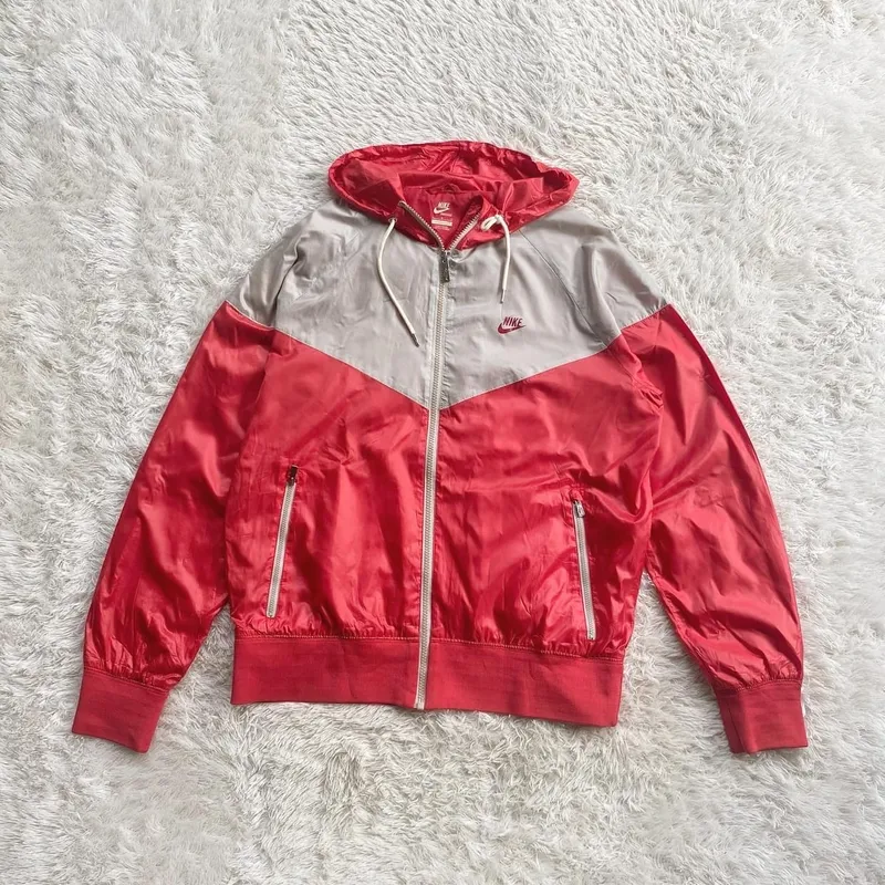 Nike Streetwear Sportswear Windbreaker Wanita red photo 1
