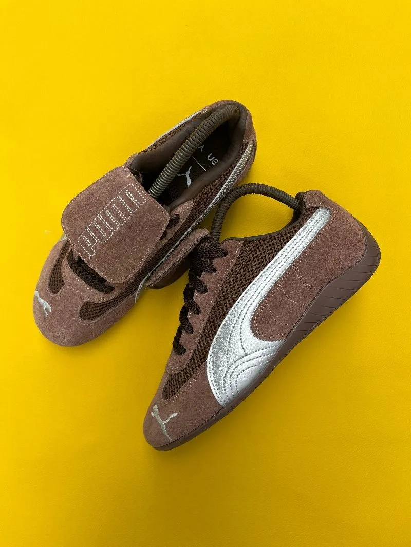 Puma Streetwear Sneakers Wanita silver brown photo 1