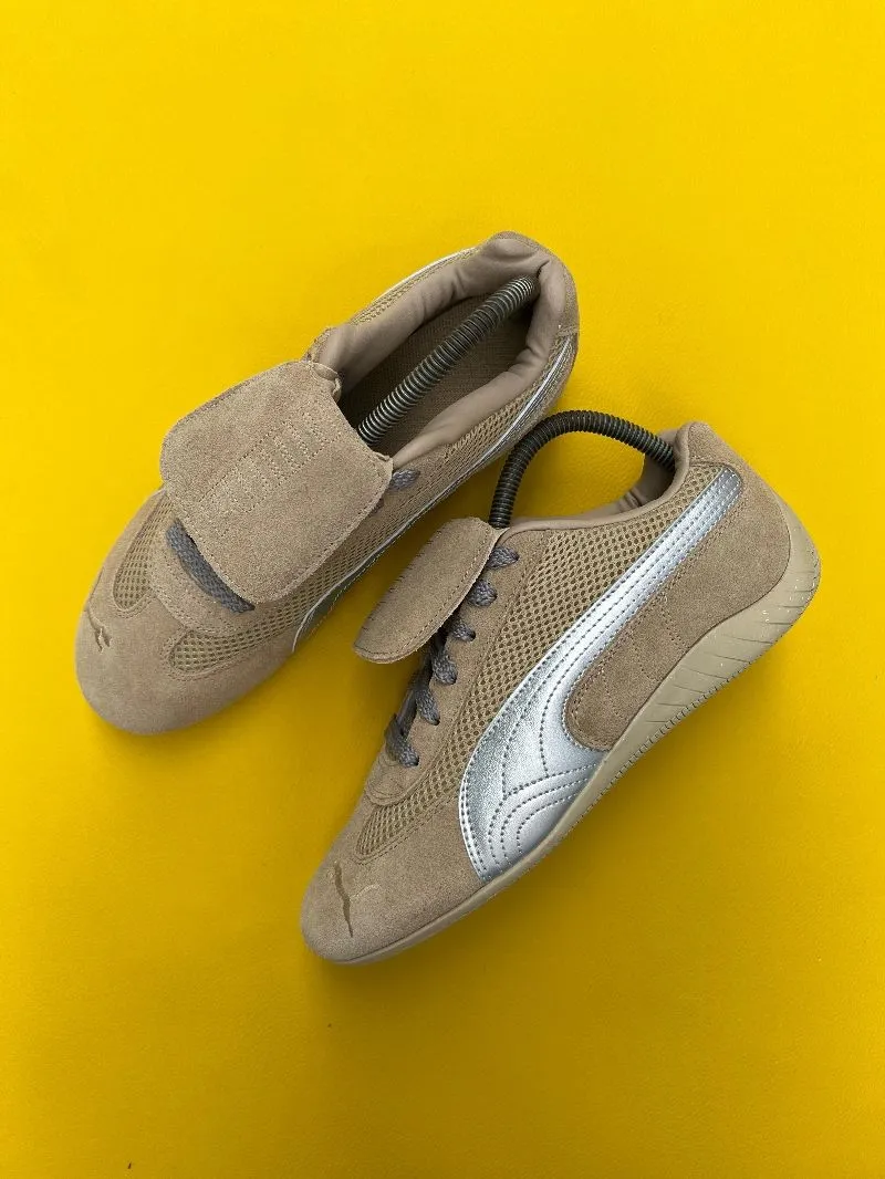 Puma Streetwear Sneakers Wanita silver tan photo 1