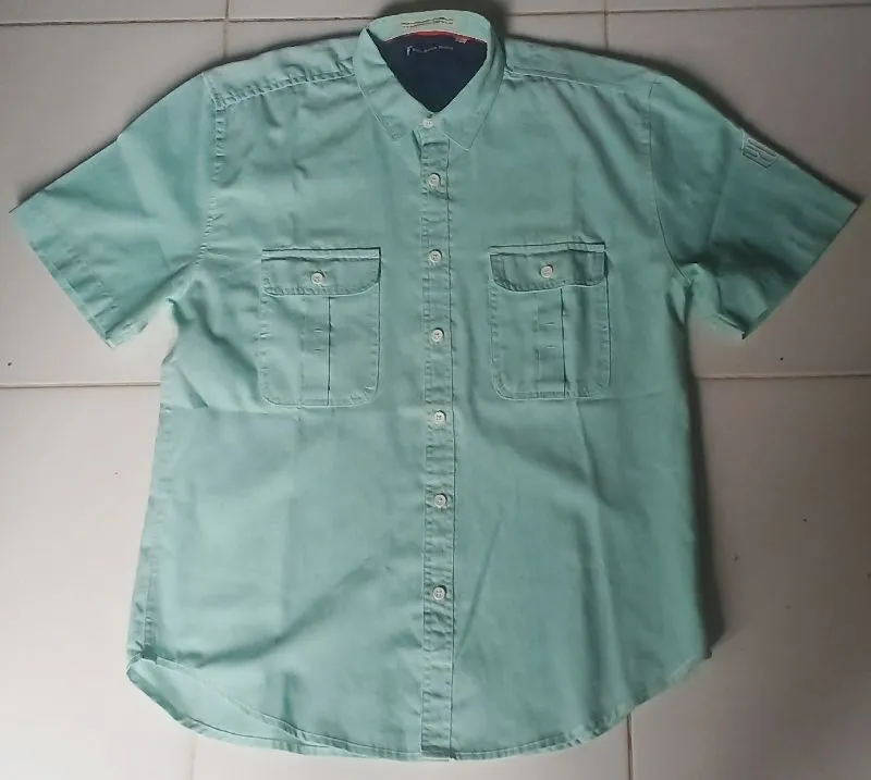 Casual Casual shirt Pria green photo 1