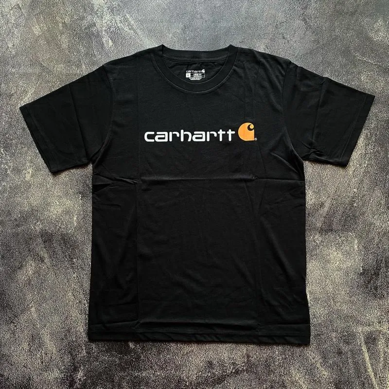 Carhartt Casual T-shirt Pria black photo 1