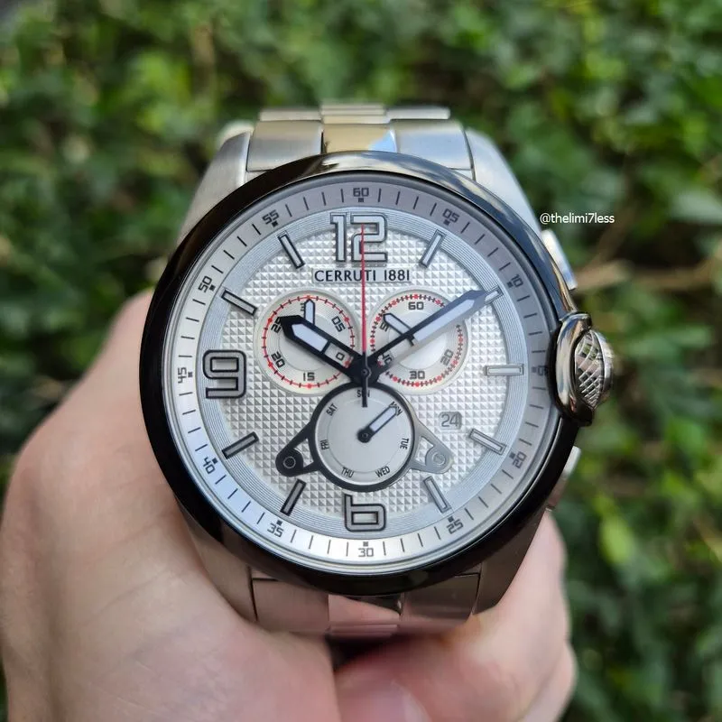 Luxury Casual Watch Pria silver white photo 1