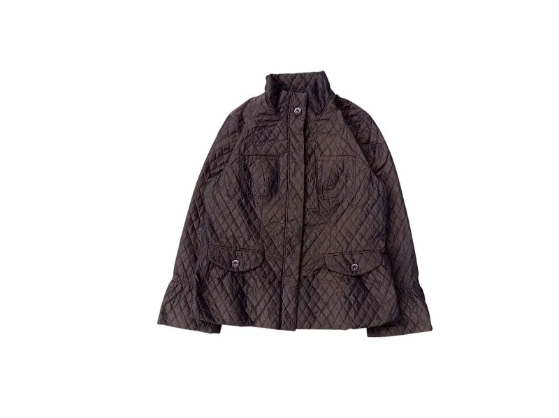 Poi by Krizia Minimalist Casual Windbreaker Wanita brown photo 1