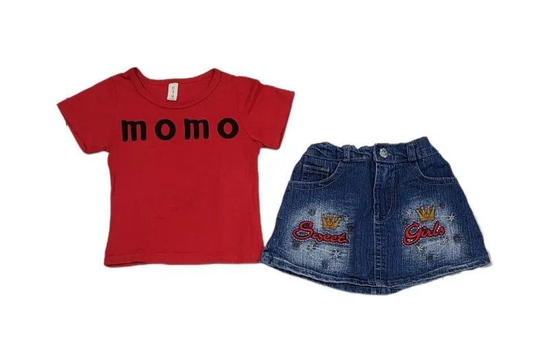 Casual Baju bayi Kids red blue photo 1