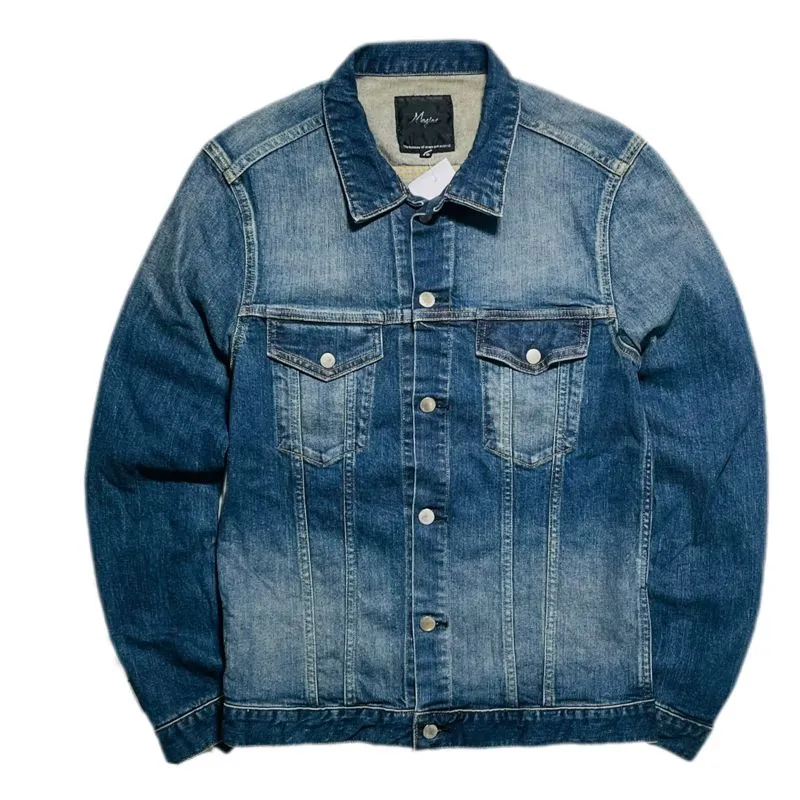 Japanese brand Grunge Indie Denim jacket Pria blue photo 1