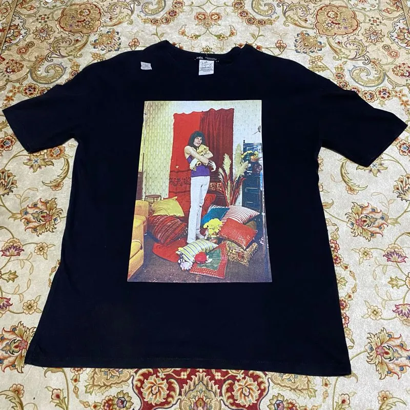 ZARA Vintage Grunge T-shirt Pria black photo 1