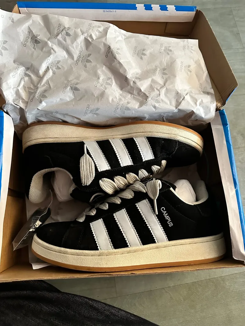 Adidas Casual Sneakers Pria black photo 1