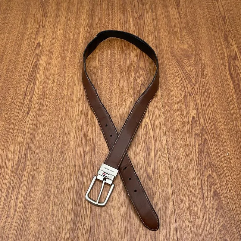 Tommy Hilfiger Luxury Casual Belt Wanita brown photo 1