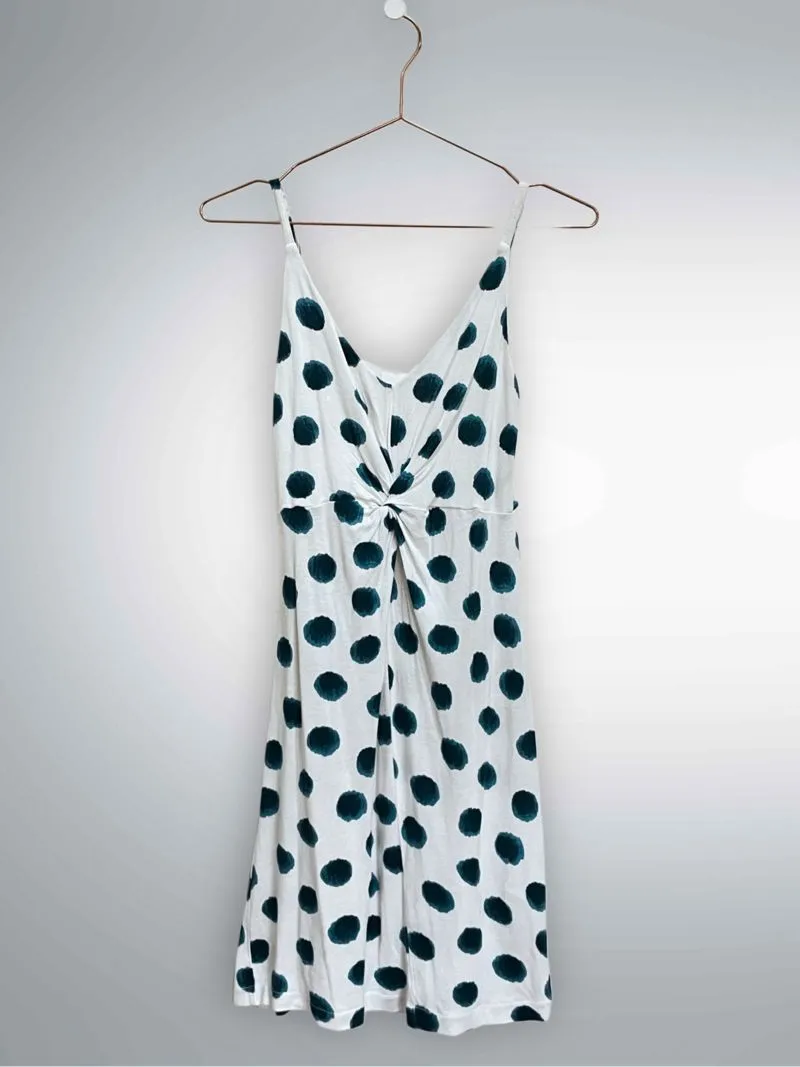 H&M Casual Midi dress Wanita white photo 1