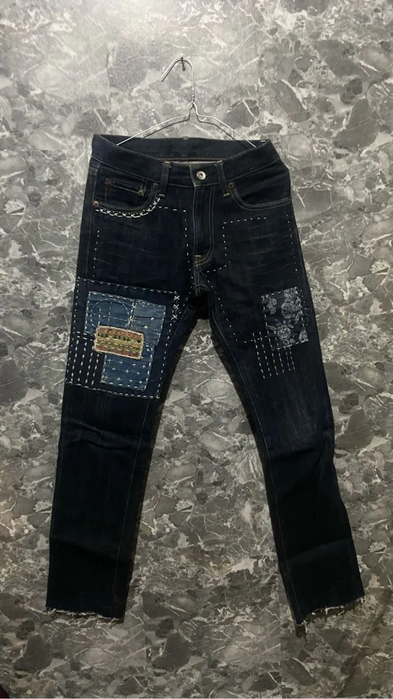 Uniqlo Casual Jeans Pria navy photo 1