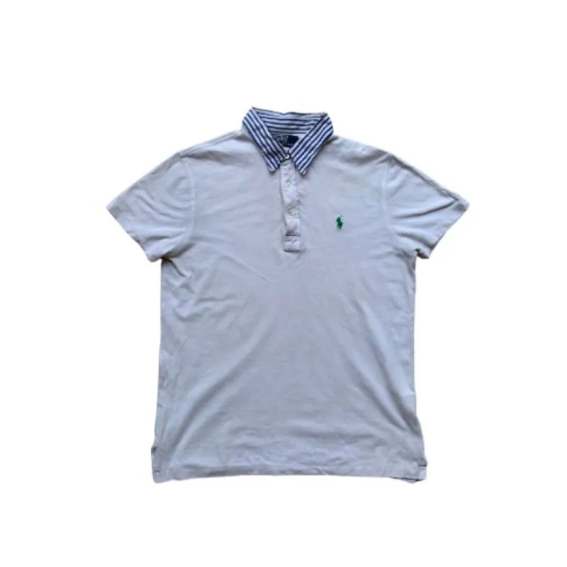 Polo Ralph Lauren Casual Polo shirt Pria white photo 1